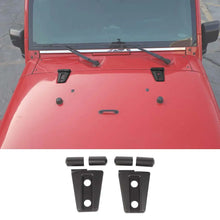 For 2007-2018 Jeep Wrangler JK 2 x Exterior Engine Hood Hinge Cover Trim RT-TCZ