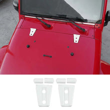 For 2007-2018 Jeep Wrangler JK 2 x Exterior Engine Hood Hinge Cover Trim RT-TCZ