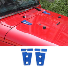 For 2007-2018 Jeep Wrangler JK 2 x Exterior Engine Hood Hinge Cover Trim RT-TCZ