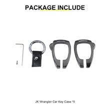 For 2007-2018 Jeep Wrangler JK/2008-2016 Compass/2011-2016 Patriot Key Fob Cover Case Box Protection RT-TCZ