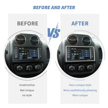 For 2007-2018 Jeep Wrangler JK/2011-2016 Compass/Patriot Center Console CD Navigation Trim Ring Cover RT-TCZ