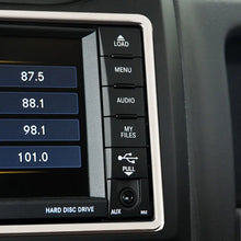 For 2007-2018 Jeep Wrangler JK/2011-2016 Compass/Patriot Center Console CD Navigation Trim Ring Cover RT-TCZ