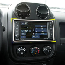 For 2007-2018 Jeep Wrangler JK/2011-2016 Compass/Patriot Center Console CD Navigation Trim Ring Cover RT-TCZ