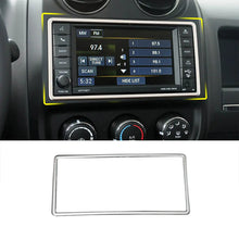 For 2007-2018 Jeep Wrangler JK/2011-2016 Compass/Patriot Center Console CD Navigation Trim Ring Cover RT-TCZ