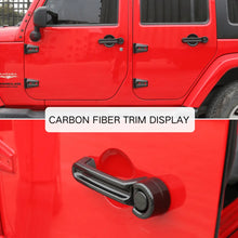 For 2007-2018 Jeep Wrangler JK 21 x Door Handle Hinge Cover Hood Rubber Head Cap Trim Cover Kit RT-TCZ