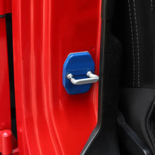 For 2007-2018 Jeep Wrangler JK 2Door Interior Door Lock Cover Protection Trim RT-TCZ