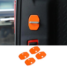 For 2007-2018 Jeep Wrangler JK 2Door Interior Door Lock Cover Protection Trim RT-TCZ