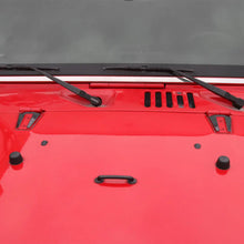 For 2007-2018 Jeep Wrangler JK 4 Door Hood Hinge & Door Hinge Trim Cover Trim Kit（10 pcs） RT-TCZ