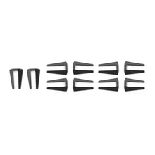 For 2007-2018 Jeep Wrangler JK 4 Door Hood Hinge & Door Hinge Trim Cover Trim Kit（10 pcs） RT-TCZ