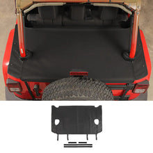 For 2007-2018 Jeep Wrangler JK 4-Door Rear Cargo Cover Privacy Shade Trunk Luggage Cover Waterproof RT-TCZ