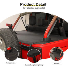 For 2007-2018 Jeep Wrangler JK 4-Door Rear Cargo Cover Privacy Shade Trunk Luggage Cover Waterproof RT-TCZ