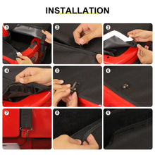 For 2007-2018 Jeep Wrangler JK 4-Door Rear Cargo Cover Privacy Shade Trunk Luggage Cover Waterproof RT-TCZ