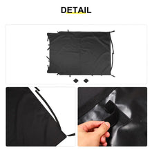 For 2007-2018 Jeep Wrangler JK 4 Door Sunshade Soft Top Sunbonnet Nylon Fabric RT-TCZ