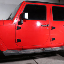For 2007-2018 Jeep Wrangler JK 4-Door US Flag Door Hinge Cover Trim（8 pcs） RT-TCZ