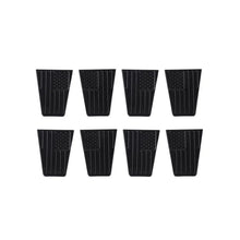 For 2007-2018 Jeep Wrangler JK 4-Door US Flag Door Hinge Cover Trim（8 pcs） RT-TCZ