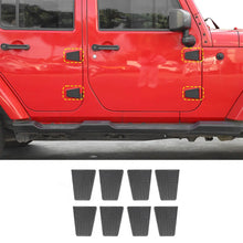 For 2007-2018 Jeep Wrangler JK 4-Door US Flag Door Hinge Cover Trim（8 pcs） RT-TCZ