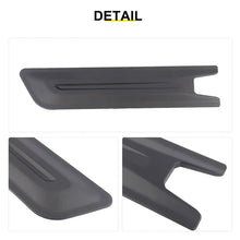 For 2007-2018 Jeep Wrangler JK 4-Door Version Car Door Anti Scratch Protective Panel Trim Cover (4 pcs) RT-TCZ