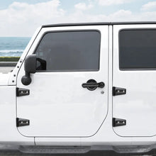 For 2007-2018 Jeep Wrangler JK 4-Door Version Full Set Exterior Decoration Hinges Trims Cover Kit (31 pcs) RT-TCZ