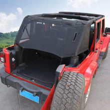 For 2007-2018 Jeep Wrangler JK 4-Door Version Rear Trunk Sunshade Mesh Insulation Net Cover RT-TCZ