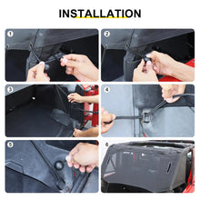 For 2007-2018 Jeep Wrangler JK 4-Door Version Rear Trunk Sunshade Mesh Insulation Net Cover RT-TCZ