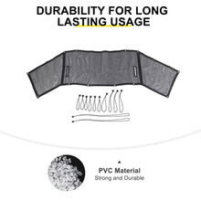 For 2007-2018 Jeep Wrangler JK 4-Door Version Rear Trunk Sunshade Mesh Insulation Net Cover RT-TCZ