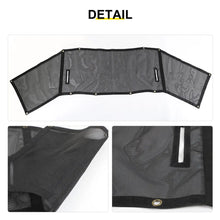 For 2007-2018 Jeep Wrangler JK 4-Door Version Rear Trunk Sunshade Mesh Insulation Net Cover RT-TCZ