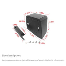 For 2007-2018 Jeep Wrangler JK 4-Dr Trunk Security Storage Box with Lock RT-TCZ