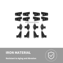 For 2007-2018 Jeep Wrangler JK 8/16 x Powder Coat Door Hinges Replaced Car Parts 2/4-Door RT-TCZ