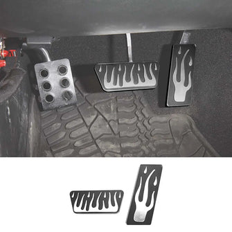 For 2007-2018 Jeep Wrangler JK Brake Gas Pedal Cover Set RT-TCZ