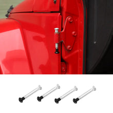 For 2007-2018 Jeep Wrangler JK Car Door Hinge Pins Nuts Bolts Repair Accessories RT-TCZ