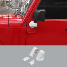 For 2007-2018 Jeep Wrangler JK Car Side Rearview Mirror Base Trim Cover Decor RT-TCZ