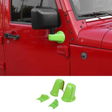 For 2007-2018 Jeep Wrangler JK Car Side Rearview Mirror Base Trim Cover Decor RT-TCZ