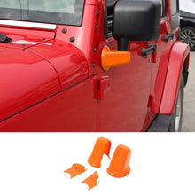 For 2007-2018 Jeep Wrangler JK Car Side Rearview Mirror Base Trim Cover Decor RT-TCZ