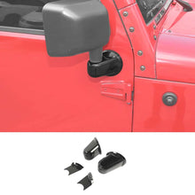 For 2007-2018 Jeep Wrangler JK Car Side Rearview Mirror Base Trim Cover Decor RT-TCZ