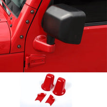 For 2007-2018 Jeep Wrangler JK Car Side Rearview Mirror Base Trim Cover Decor RT-TCZ