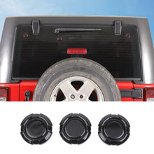 For 2007-2018 Jeep Wrangler JK Car Tailgate Glass Rear Window Cover Trim RT-TCZ