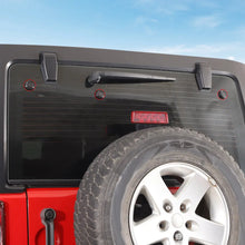 For 2007-2018 Jeep Wrangler JK Car Tailgate Glass Rear Window Cover Trim RT-TCZ