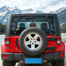 For 2007-2018 Jeep Wrangler JK Car Third High Mount Brake Light Sticker Cover Carbon Fiber RT-TCZ