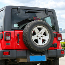 For 2007-2018 Jeep Wrangler JK Car Third High Mount Brake Light Sticker Cover Carbon Fiber RT-TCZ