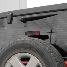 For 2007-2018 Jeep Wrangler JK Car Third High Mount Brake Light Sticker Cover Carbon Fiber RT-TCZ