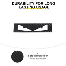 For 2007-2018 Jeep Wrangler JK Car Third High Mount Brake Light Sticker Cover Carbon Fiber RT-TCZ