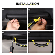 For 2007-2018 Jeep Wrangler JK Car Top Grab Grip Interior Handles Door Handle (2 pcs) RT-TCZ