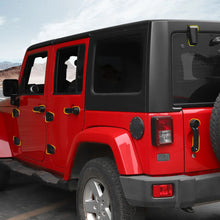 For 2007-2018 Jeep Wrangler JK Door Handle Hinge Cover Hood Rubber Head Cap Accessorie RT-TCZ