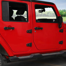 For 2007-2018 Jeep Wrangler JK Door Handle Hinge Cover Hood Rubber Head Cap Accessorie RT-TCZ