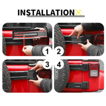 For 2007-2018 Jeep Wrangler JK Door Handle Hinge Cover Hood Rubber Head Cap Accessorie RT-TCZ