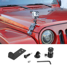 For 2007-2018 Jeep Wrangler JK Engine Hood Camera Mount Bracket Holder RT-TCZ