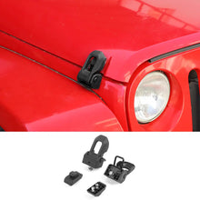 For 2007-2018 Jeep Wrangler JK Engine Hood Lock Catch Bracket Latches Buckle (2 pcs) RT-TCZ