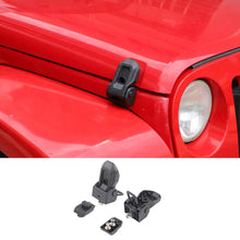 For 2007-2018 Jeep Wrangler JK Engine Hood Lock Catch Bracket Latches Buckle (2 pcs) RT-TCZ