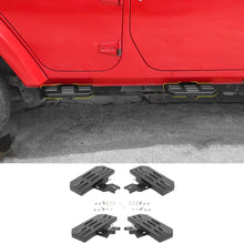For 2007-2018 Jeep Wrangler JK Exterior Car Door Foot Pegs Rest Pedal Accessories RT-TCZ