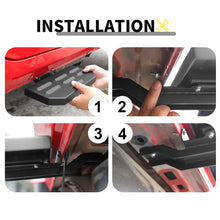 For 2007-2018 Jeep Wrangler JK Exterior Car Door Foot Pegs Rest Pedal Accessories RT-TCZ